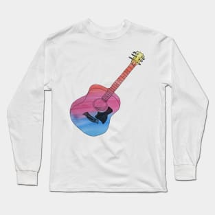 Guitar colours Long Sleeve T-Shirt